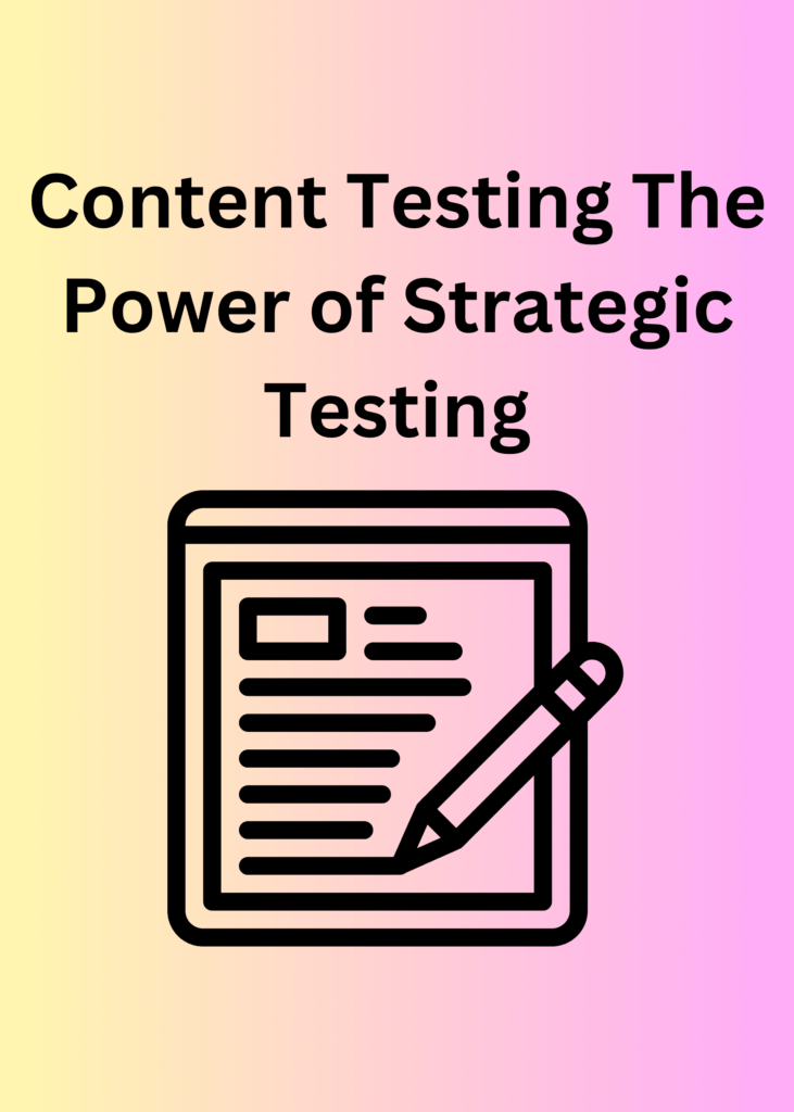 Content Testing 